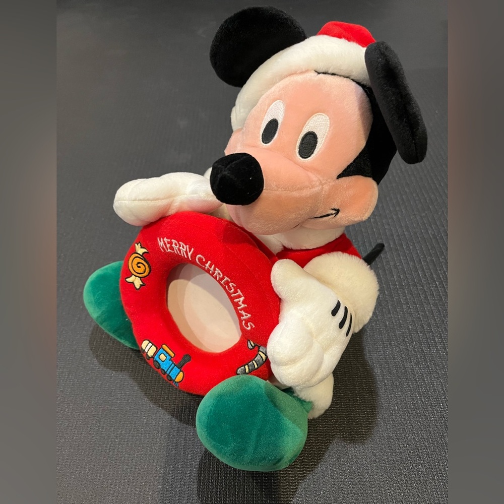 Picture Frame-Disney Mickey Mouse Holiday Plush